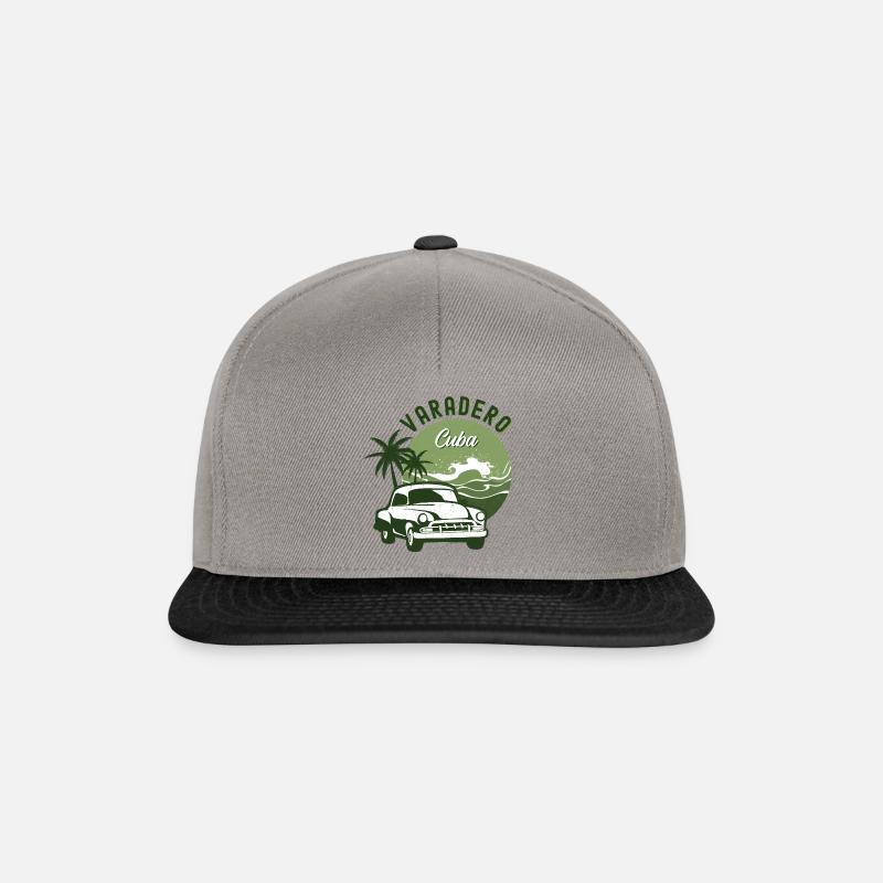 Varadero Beach - Snapback Cap - Graphit/Schwarz