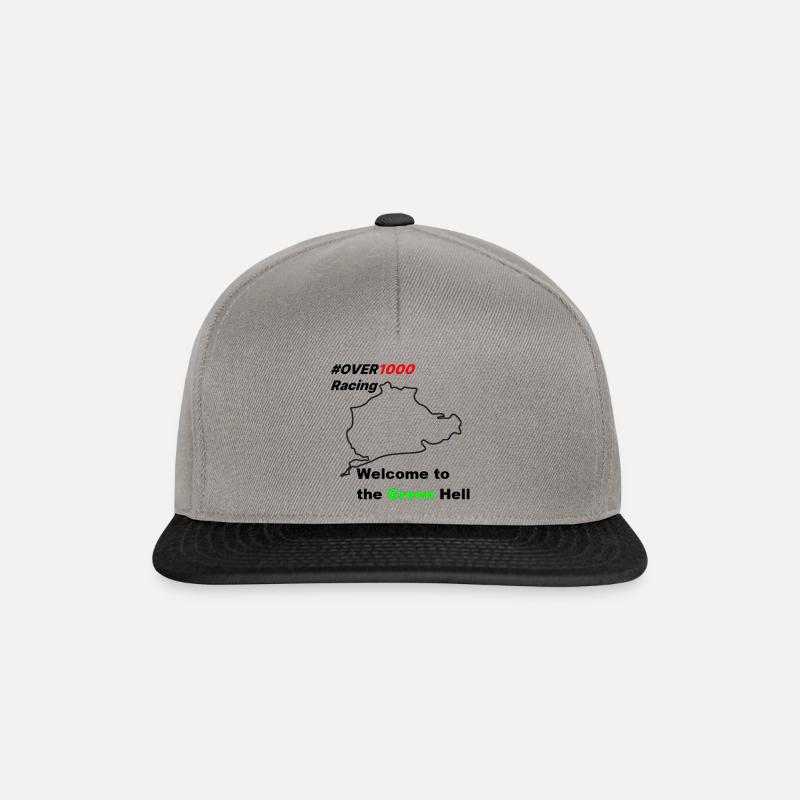 green Hell - Snapback Cap - Graphit/Schwarz