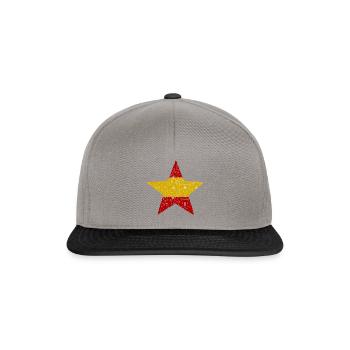 Les stars espagnoles - Casquette snapback - gris graphite/noir - Devant