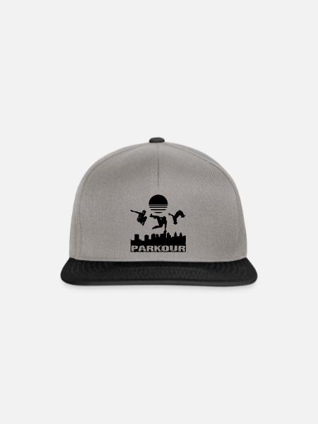 Parkour - Snapback Cap - Graphit/Schwarz