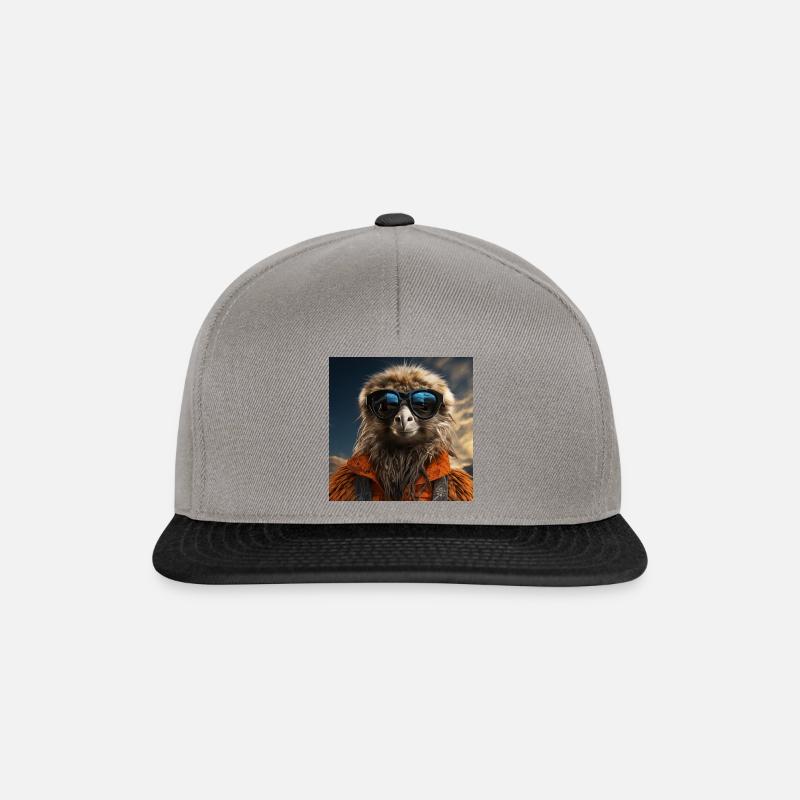 Strand Adler - Snapback Cap - Graphit/Schwarz