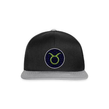 Taurus - Snapback Cap - black/grey - Front