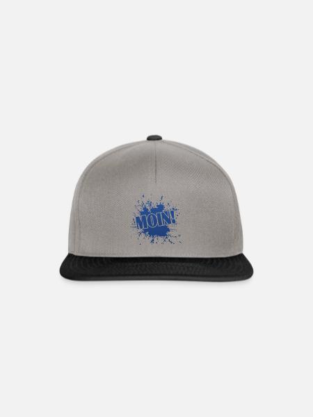 Moin - Snapback Cap - Graphit/Schwarz