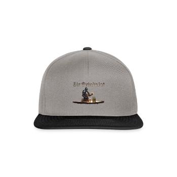 Sir Drinkalot - Snapback Cap - Graphit/Schwarz - Vorne