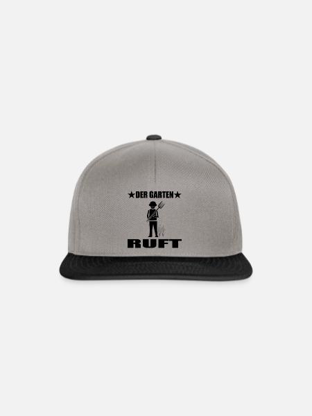 Garten - Snapback Cap - Graphit/Schwarz