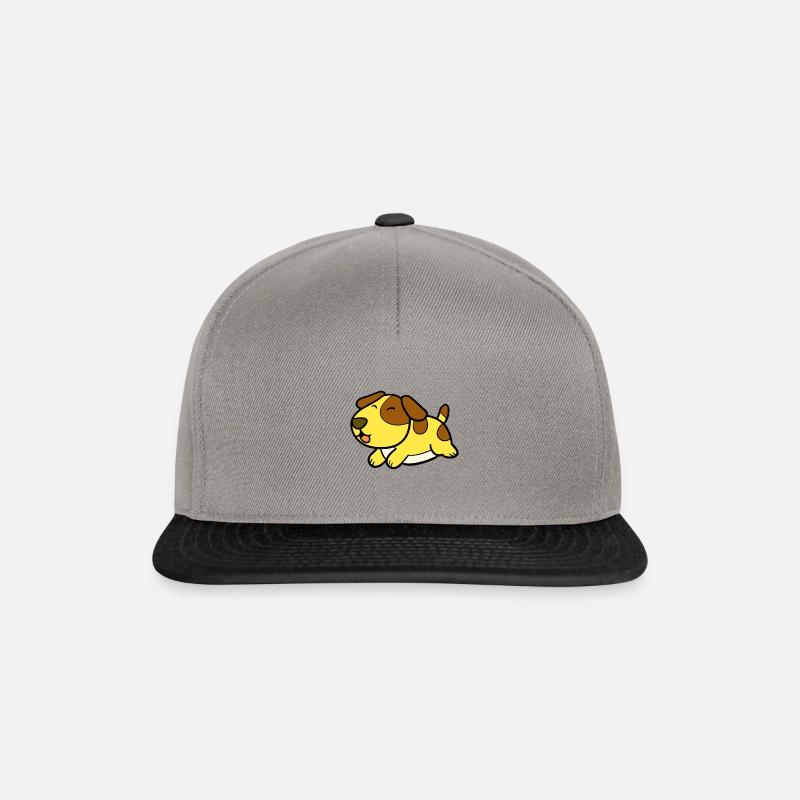 Kleiner Hund - Snapback Cap - Graphit/Schwarz