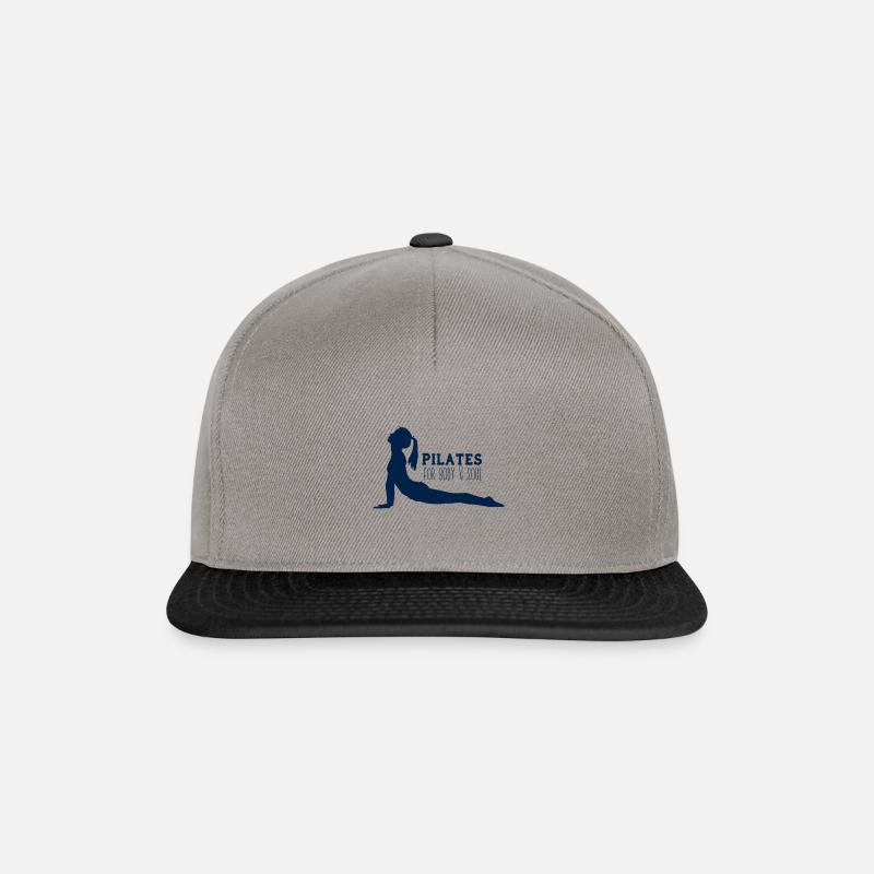 Pilates - Snapback Cap - Graphit/Schwarz