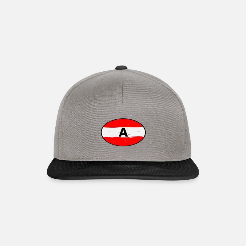 The Austrians - Snapback Cap - graphite/black