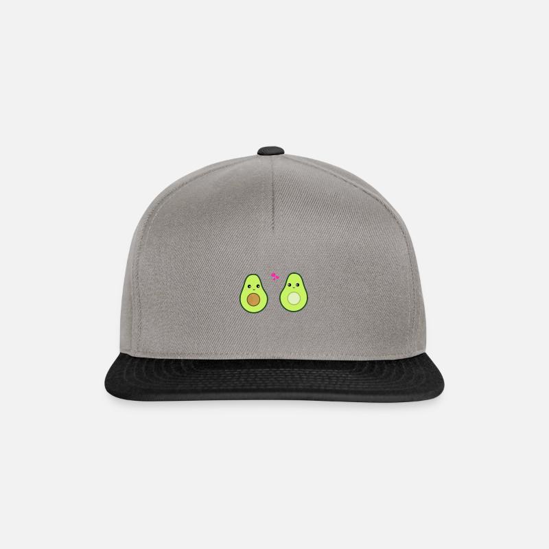 avocat - Casquette snapback - gris graphite/noir