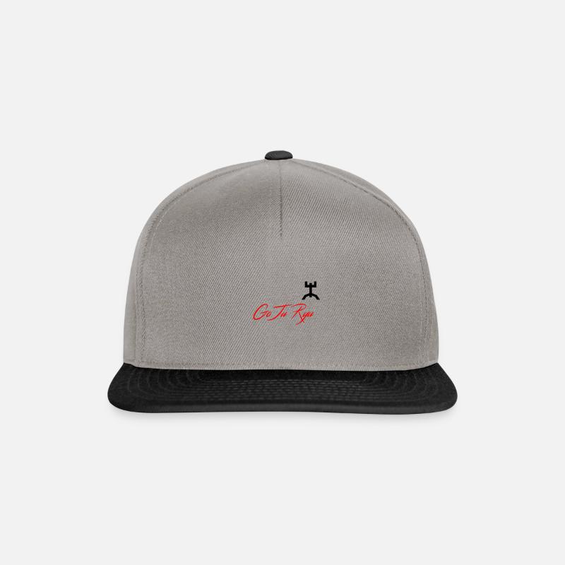 Goju RYu Yuishinkan - Snapback Cap - Graphit/Schwarz