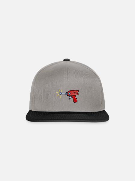 Strahlenpistole - Snapback Cap - Graphit/Schwarz