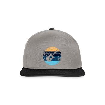 Ukulele - Snapback Cap - graphite/black - Front