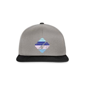 trumpet - Snapback Cap - graphite/black - Front