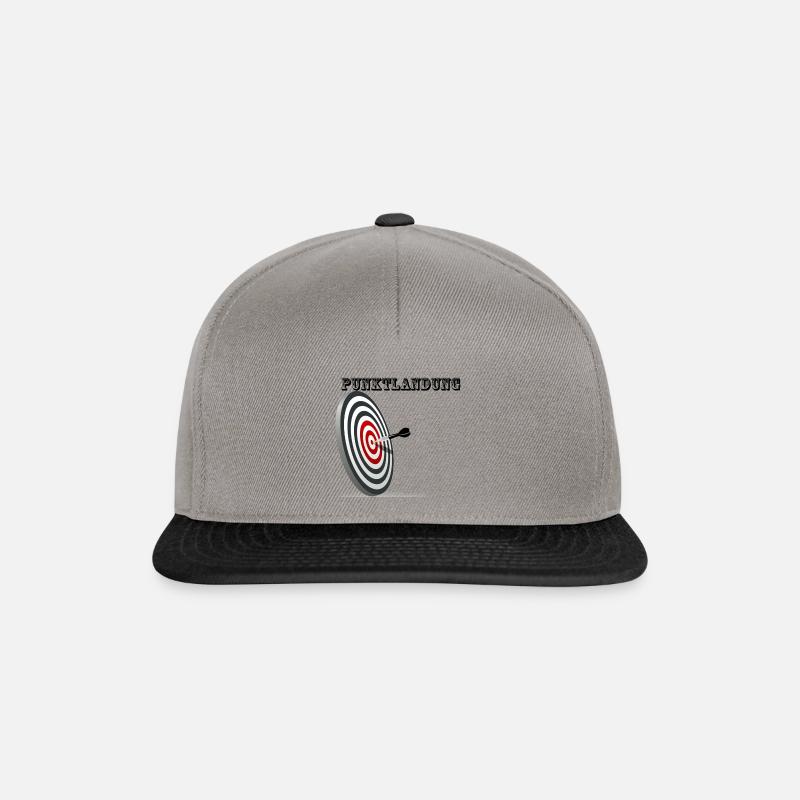 Punktlandung - Snapback Cap - graphite/black