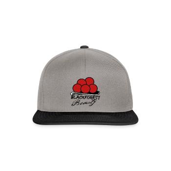 Black Forest Beauty Heimat Bollenhut cuckoo - Snapback Cap - graphite/black - Front