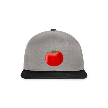 tomate - Casquette snapback - gris graphite/noir - Devant