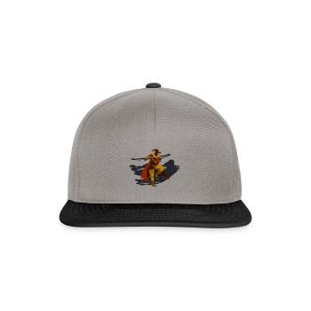 Pied Piper de Hamelin - Casquette snapback - gris graphite/noir - Devant