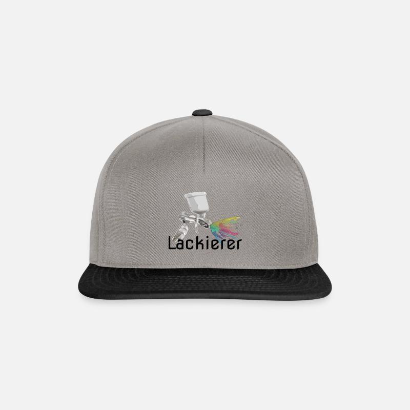 Der Lackierer - Snapback Cap - Graphit/Schwarz