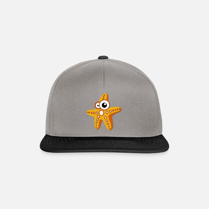 Étoile de mer étoile de mer stella di mare - Casquette snapback - gris graphite/noir