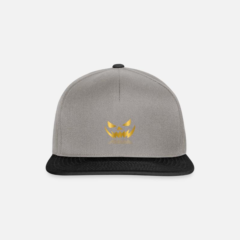 Halloween - Casquette snapback - gris graphite/noir