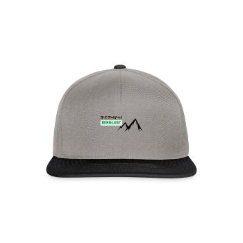 statt Stadtfrust Berglust - Snapback Cap - Graphit/Schwarz - Vorne