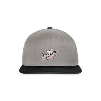 Popcorn - Snapback Cap - Graphit/Schwarz - Vorne