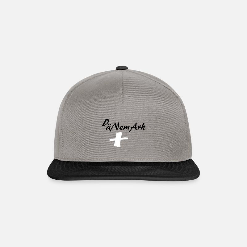 Dänemark - Snapback Cap - Graphit/Schwarz