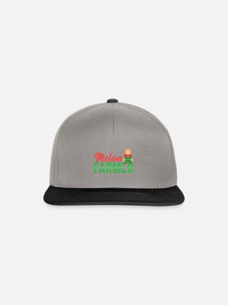 Watermelon Farmer - Snapback Cap - Graphit/Schwarz