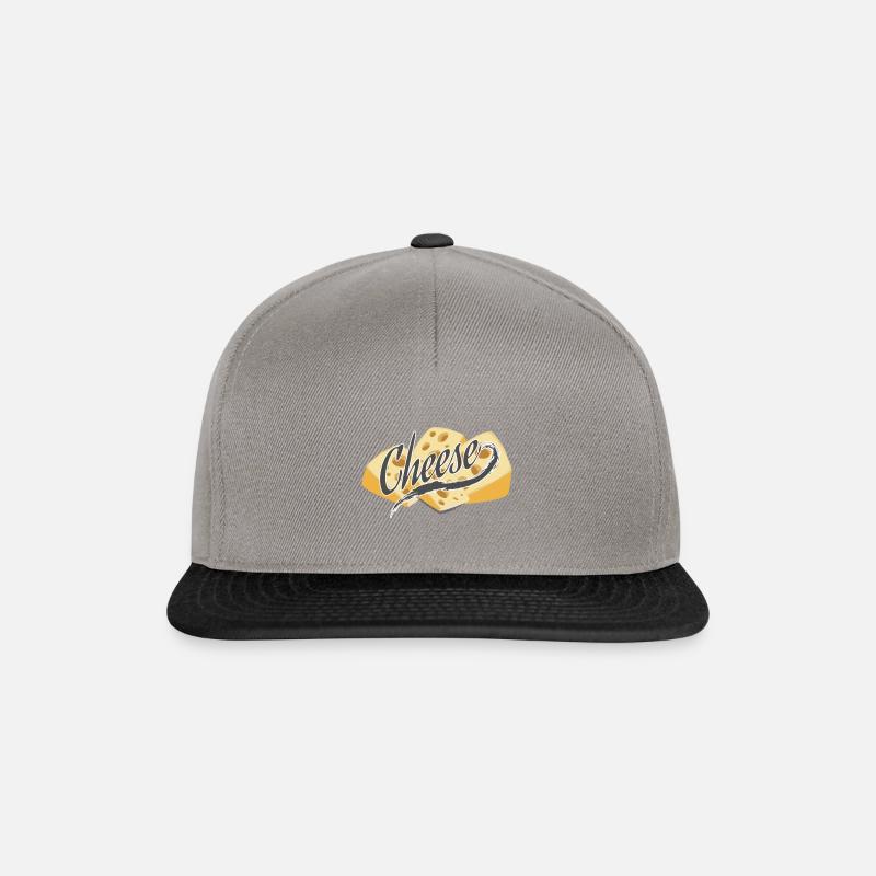 Käse - Snapback Cap - Graphit/Schwarz
