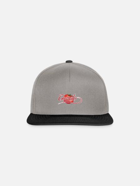 Tomate - Snapback Cap - Graphit/Schwarz