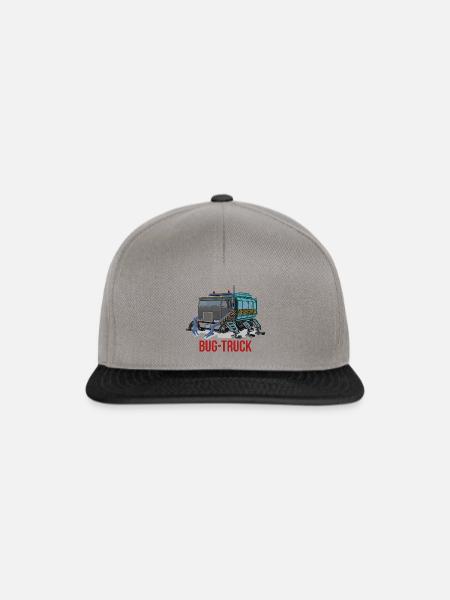 Der Bug-Truck - Snapback Cap - Graphit/Schwarz