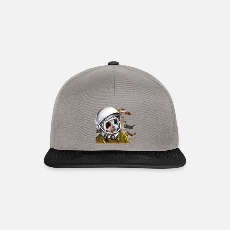 spacecat - Snapback Cap - graphite/black