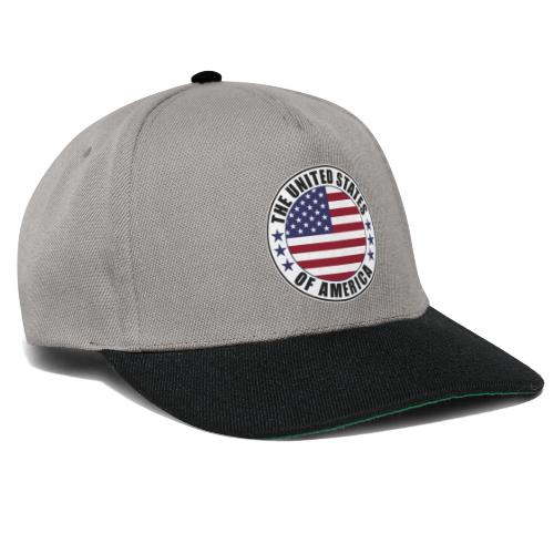 Amerikan yhdysvallat - Yhdysvaltain lipun tunnus - Snapback Cap