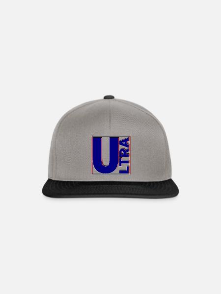ULTRA - Snapback Cap - Graphit/Schwarz