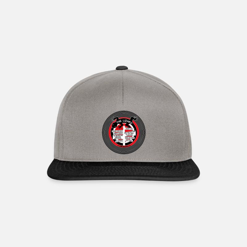 Die Eidechse Cornwall - Snapback Cap - Graphit/Schwarz