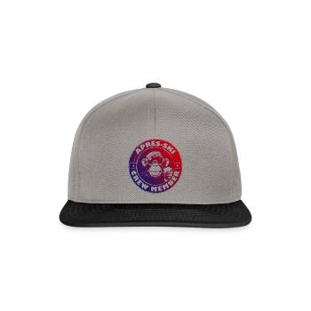 Affe Apres Ski Team Spruch Bunt - Snapback Cap - Graphit/Schwarz - Vorne