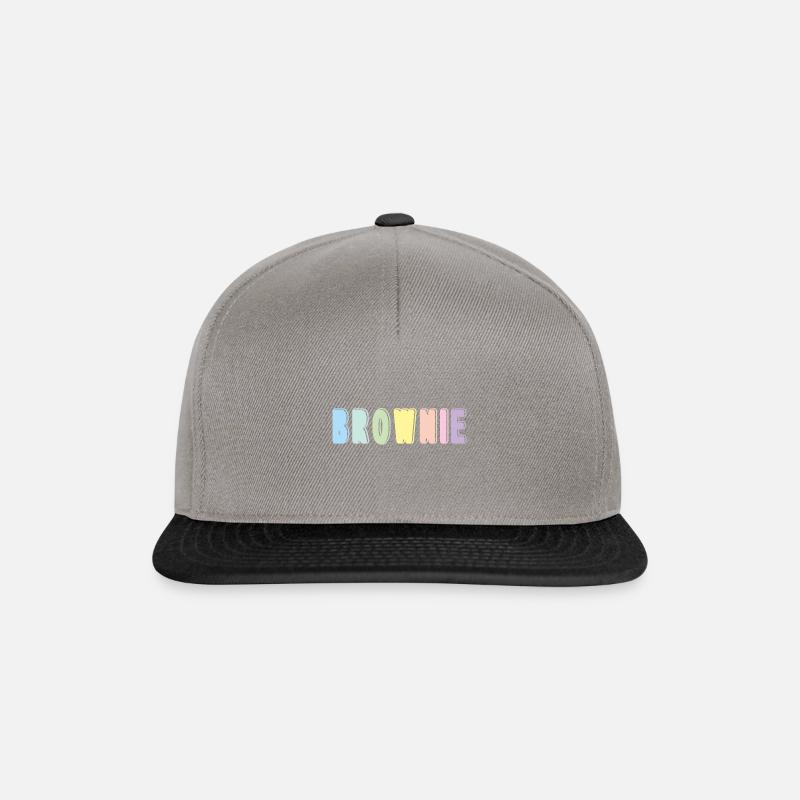 Brownie - Snapback Cap - Graphit/Schwarz