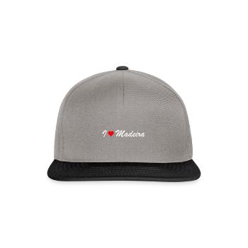 Madeira - Snapback Cap - graphite/black - Front