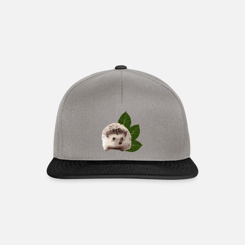 Igel Igel Kunst - Snapback Cap - Graphit/Schwarz