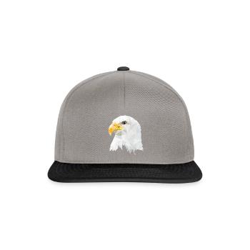 aigle - Casquette snapback - gris graphite/noir - Devant