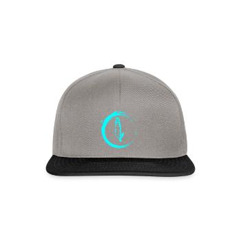 Windsurfers windsurfing - Snapback Cap - graphite/black - Front