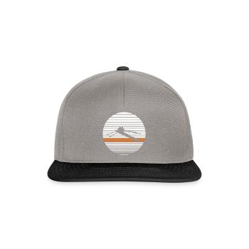 Rudern - Snapback Cap - Graphit/Schwarz - Vorne