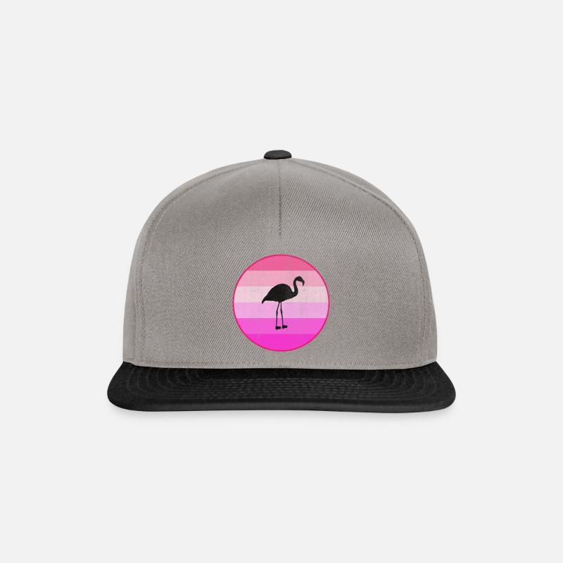 Flamingo - Snapback Cap - Graphit/Schwarz