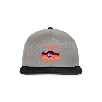 Astronaut Space Spaceflight Rocket Space Gift - Snapback Cap - graphite/black - Front