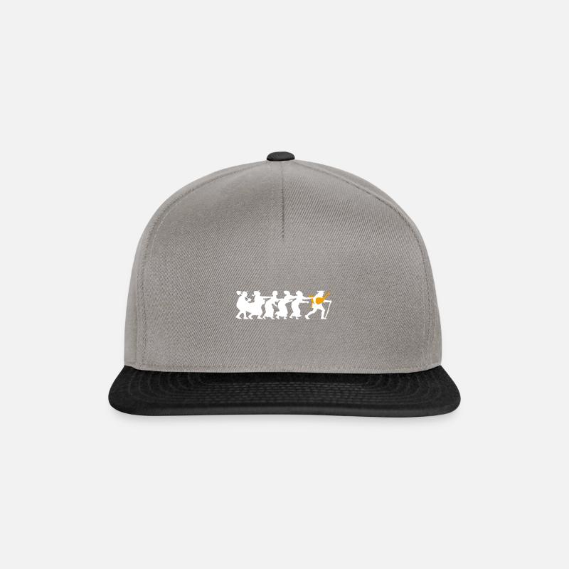 Die Goldene Gans - Snapback Cap - Graphit/Schwarz