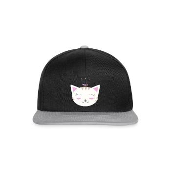 princess - Snapback Cap - black/grey - Front