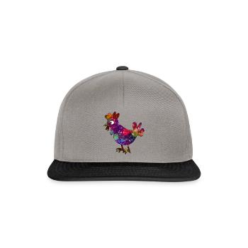 chicken - Snapback Cap - graphite/black - Front