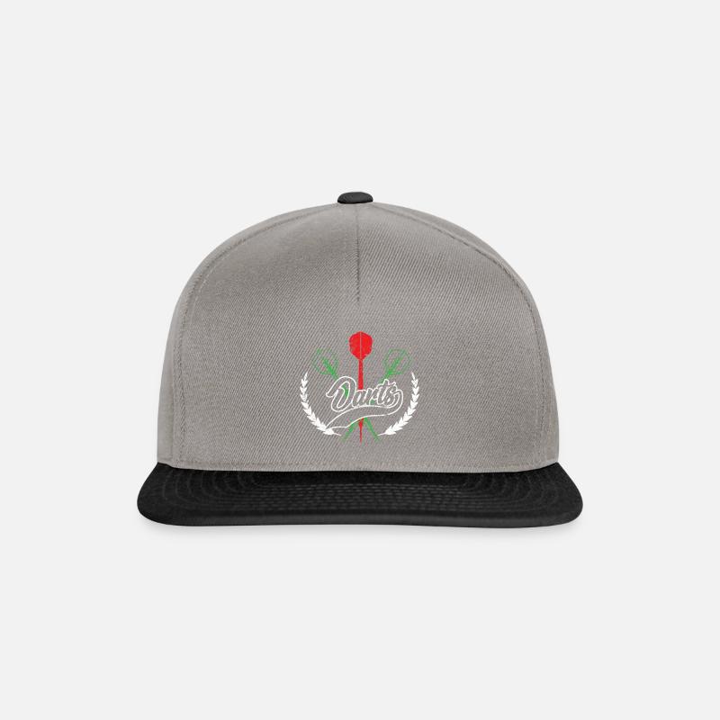 Fléchettes sport fléchettes - Casquette snapback - gris graphite/noir