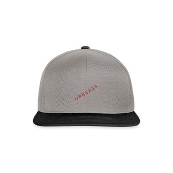 urbexer - Casquette snapback - gris graphite/noir - Devant