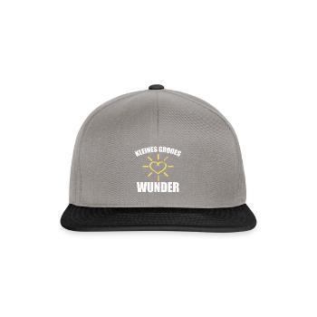 Baby, child, baby sayings, baby on board, baby feet, - Snapback Cap - graphite/black - Front